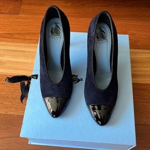 Lavin Escarpin Navy Pumps